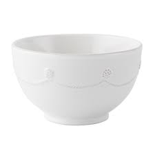 Juliska Berry & Thread Whitewash Cereal/Ice Cream Bowl